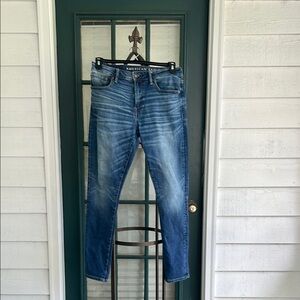 American Eagle Outfitters Blue Slim Jeans Vintage-Inspired